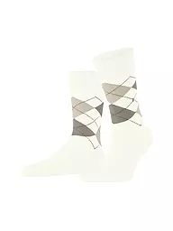 BURLINGTON | Chaussettes homme 40-46 MANCHESTER shamrock | Crème