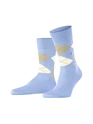 BURLINGTON | Chaussettes homme 40-46 MANCHESTER shamrock | Bleu
