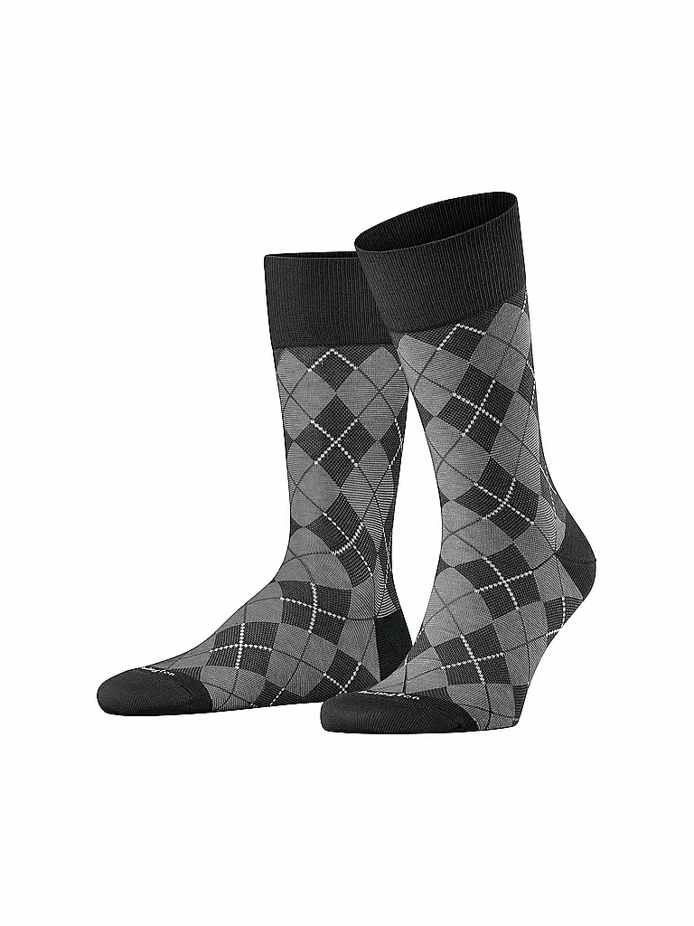 BURLINGTON | Herren Socken CARRINGTON 40-46 black | Noir