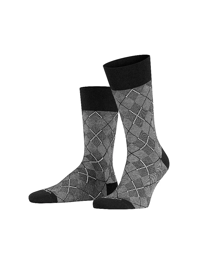BURLINGTON | Herren Socken CARRINGTON 40-46 black | Noir