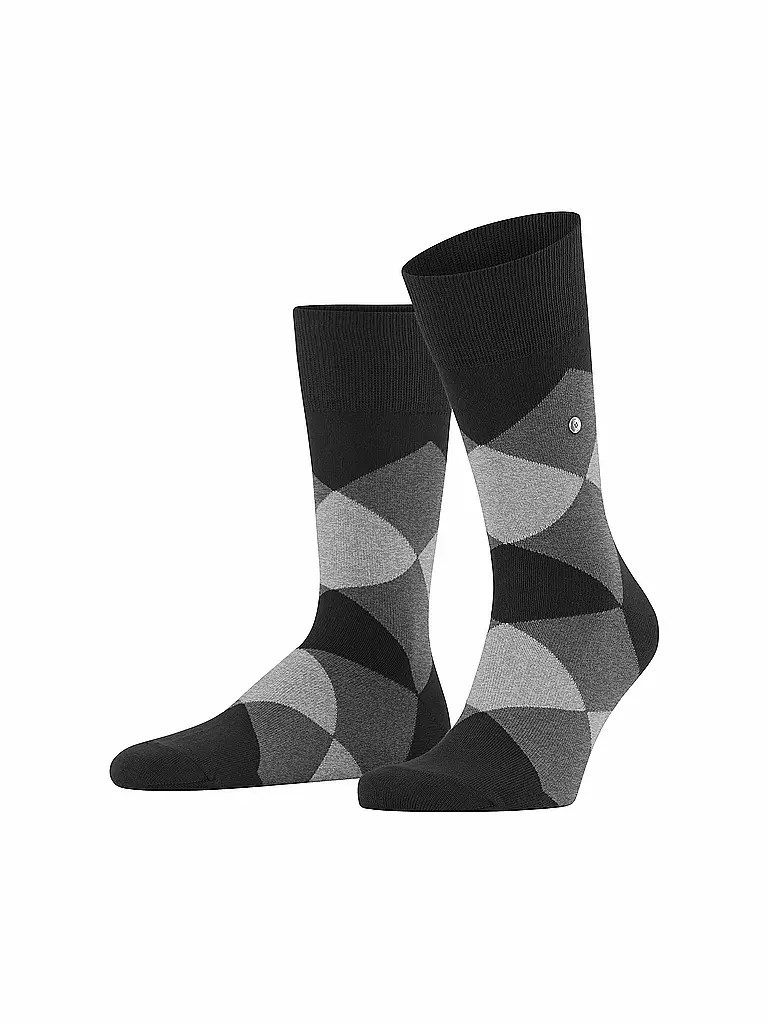 BURLINGTON | Herren Socken CLYDE 40-46 black | Noir