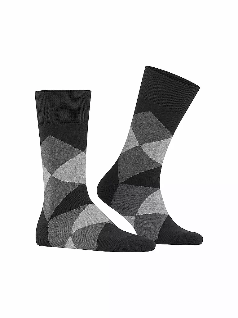 BURLINGTON | Herren Socken CLYDE 40-46 black | Noir