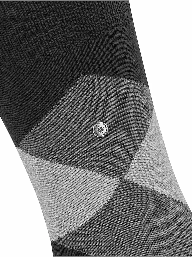 BURLINGTON | Herren Socken CLYDE 40-46 black | Noir