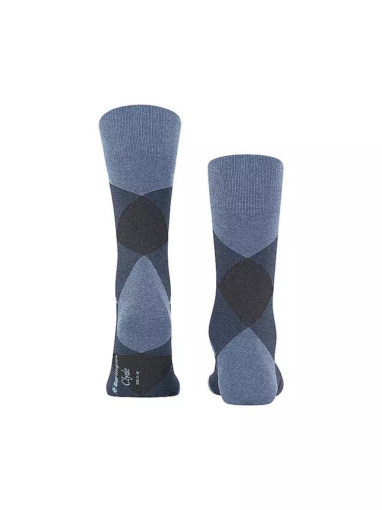 BURLINGTON | Herren Socken CLYDE 40-46 light jeans | Bleu