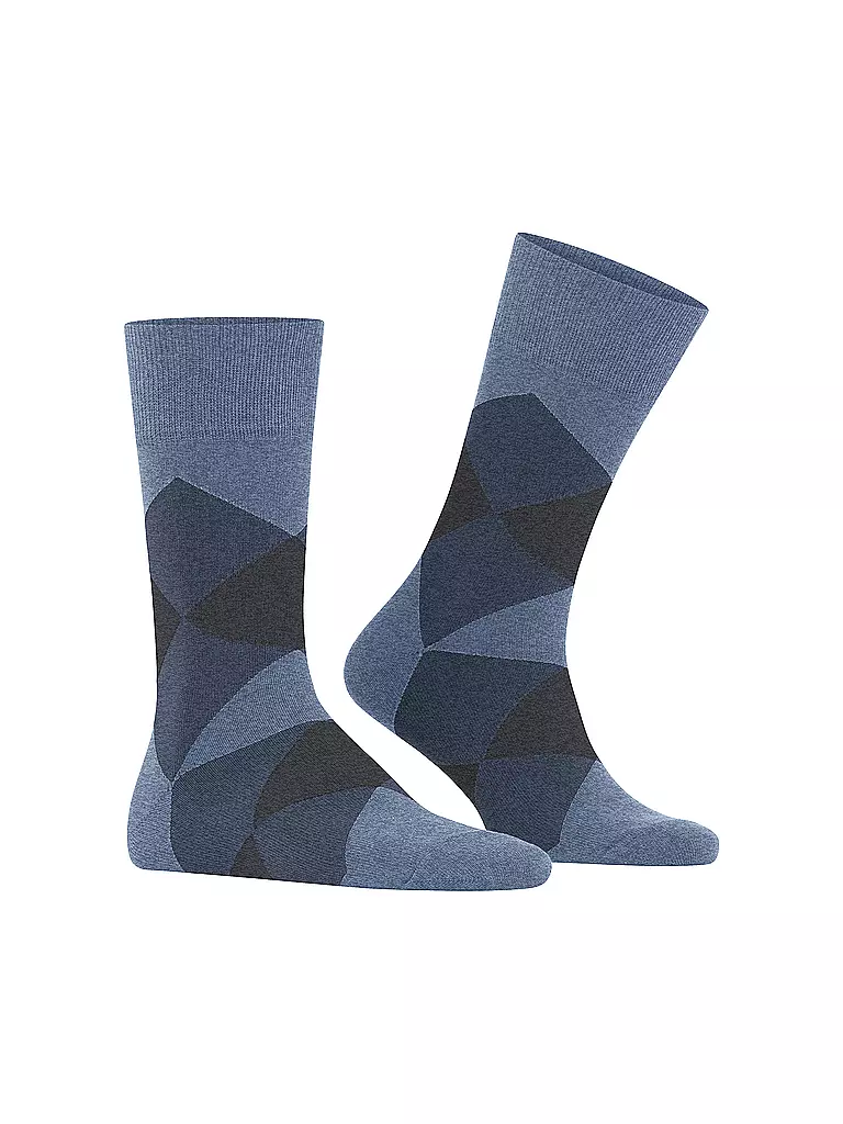 BURLINGTON | Herren Socken CLYDE 40-46 light jeans | Bleu