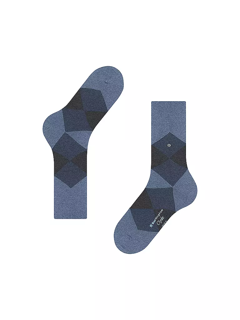 BURLINGTON | Herren Socken CLYDE 40-46 light jeans | Bleu