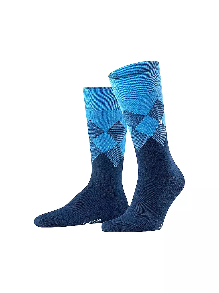 BURLINGTON | Herren Socken HAMPSTEAD 40-46 marine | Bleu