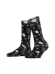 BURLINGTON | Socken FANCY CHRISTMAS 36-41 marine | Bleu foncé