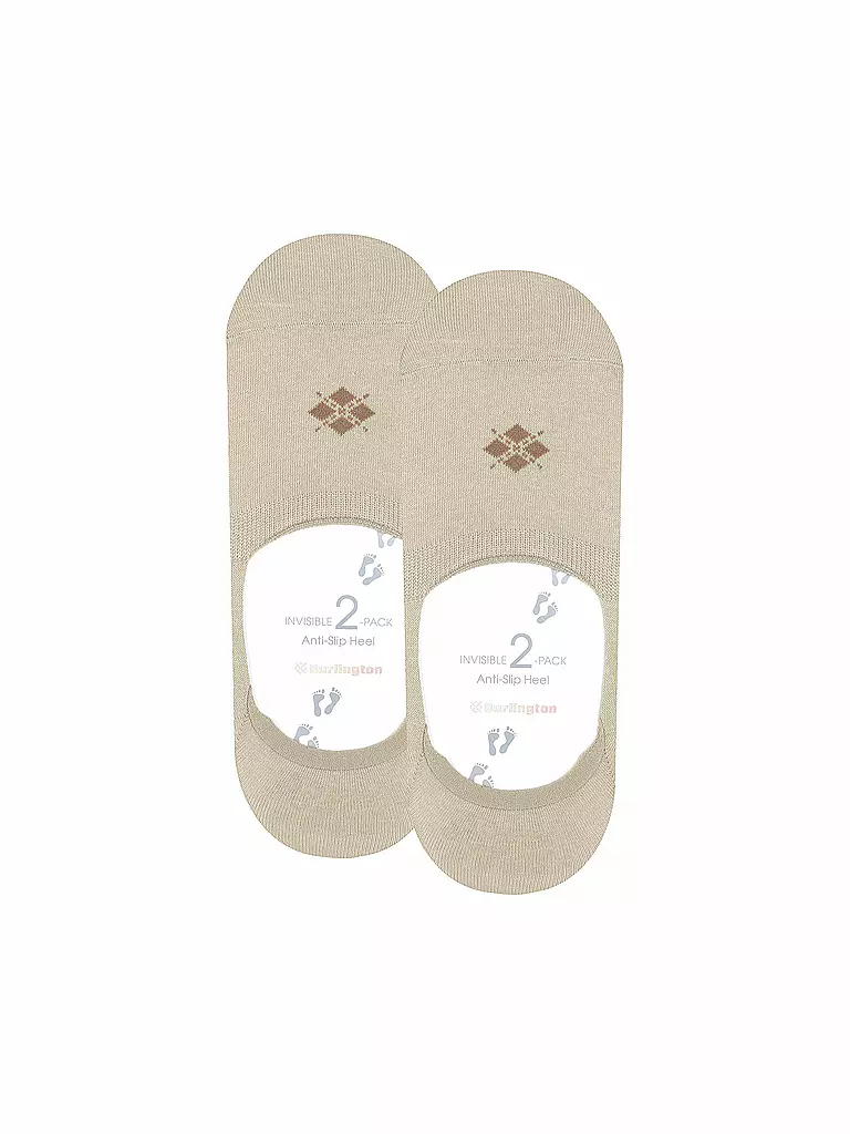 BURLINGTON | Socquettes homme EVERYDAY, lot de 2, gravel | 