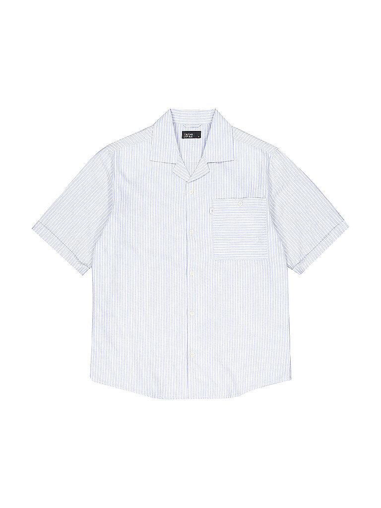 BUTCHER+OF+BLUE+Chemise+coupe+droite+ANTOHNY+bleu+|+L