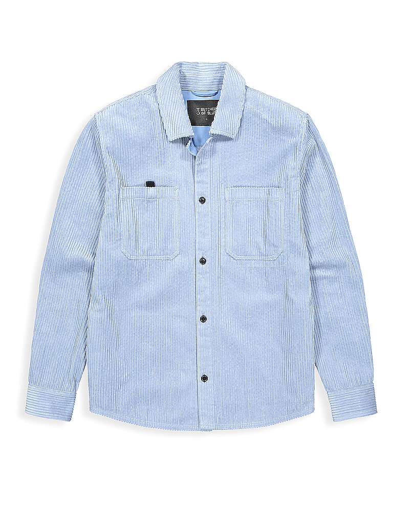 BUTCHER+OF+BLUE+Surchemise+COLBY+bleu+clair+|+M