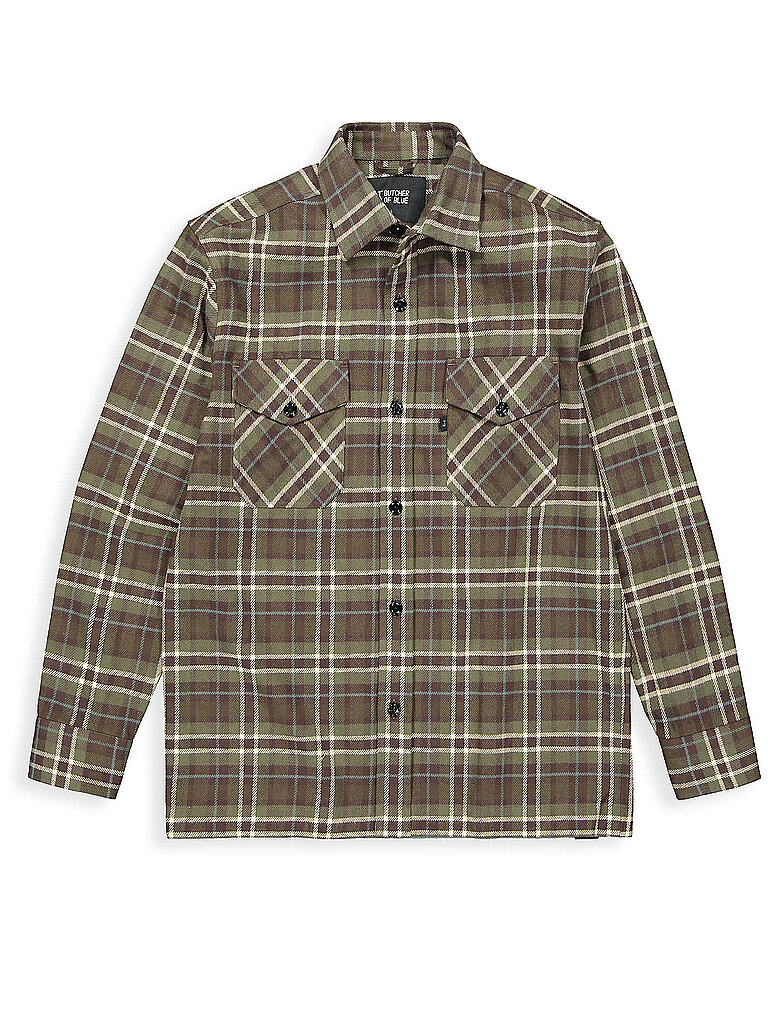 BUTCHER+OF+BLUE+Overshirt+CHIEF+olive+|+S
