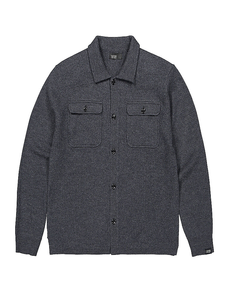 BUTCHER+OF+BLUE+Overshirt+KILLYBEGS+gris+|+S