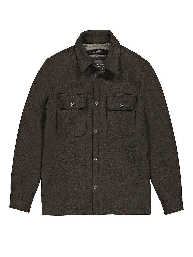 BUTCHER+OF+BLUE+Surchemise+NORBU+marron+|+S