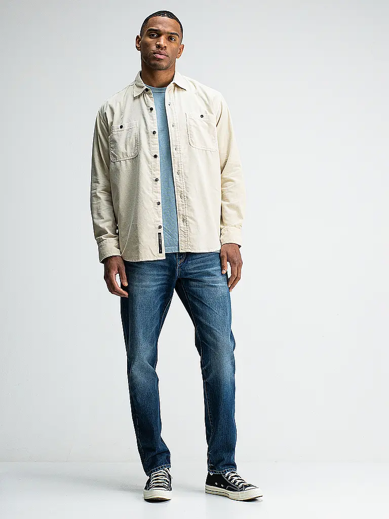 BUTCHER OF BLUE | Chemise coupe régulière AIDAN | beige