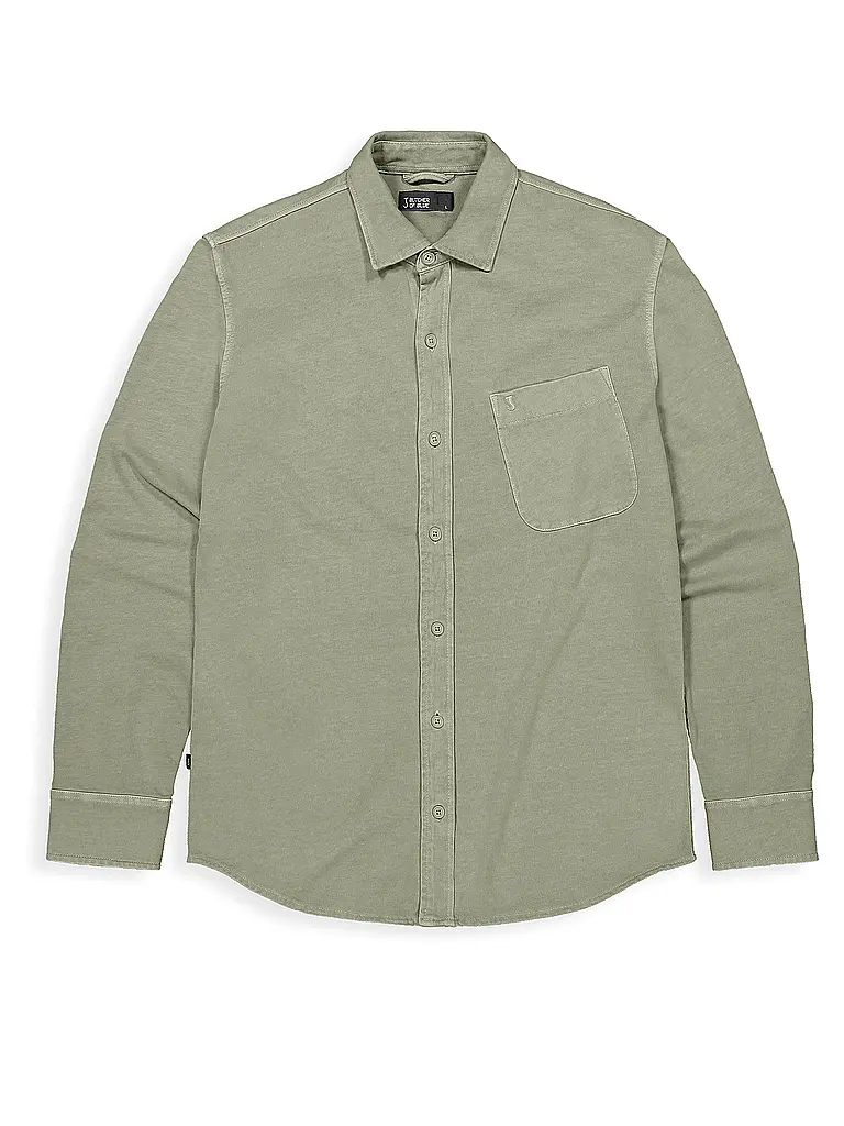 BUTCHER OF BLUE | Chemise coupe regular AIDAN | olive