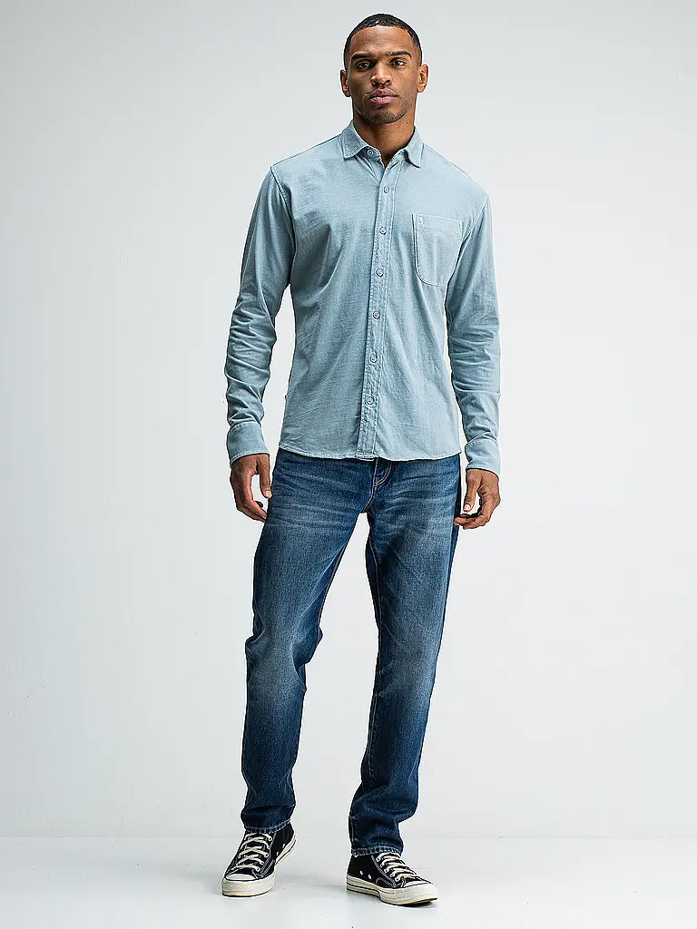 BUTCHER OF BLUE | Chemise coupe regular AIDAN | Bleu clair