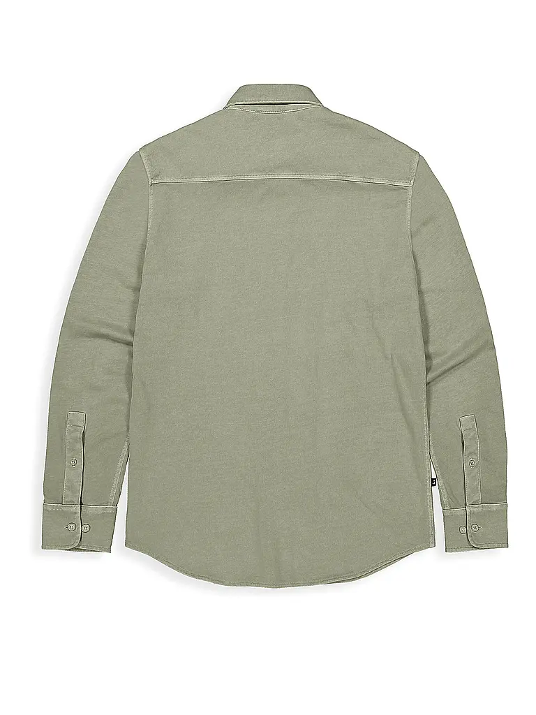 BUTCHER OF BLUE | Chemise coupe regular AIDAN | olive