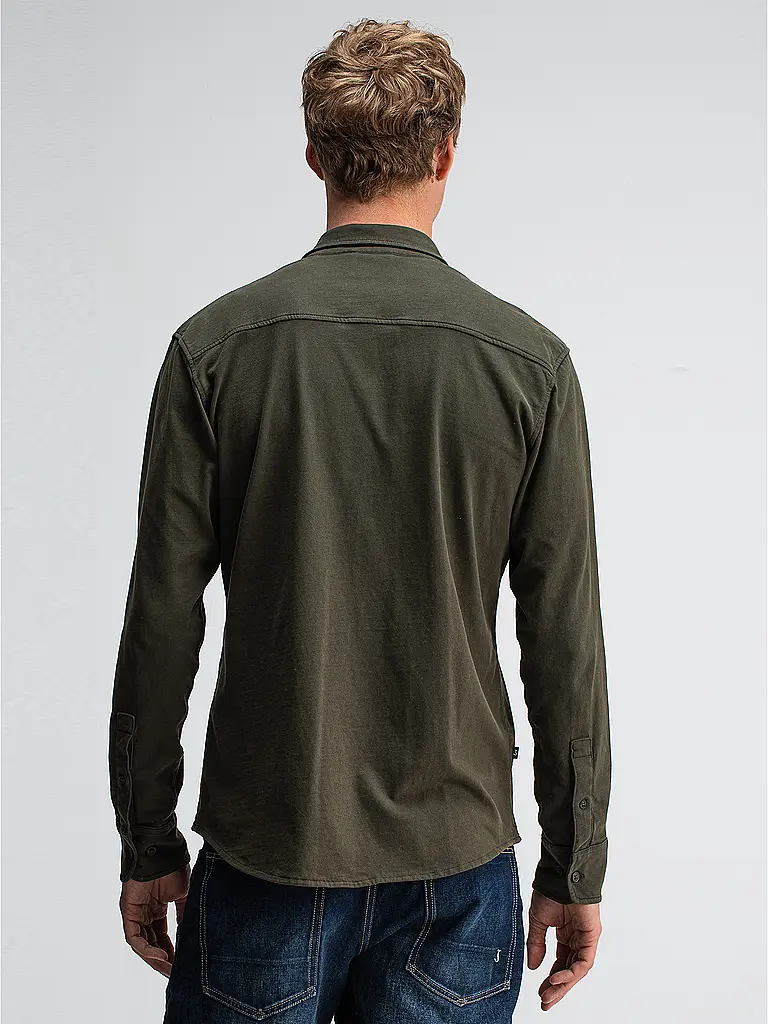 BUTCHER OF BLUE | Chemise coupe regular AIDAN | braun