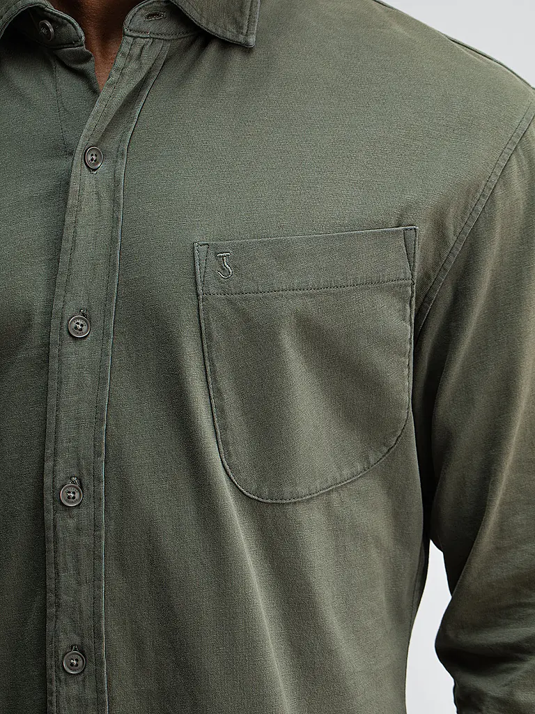 BUTCHER OF BLUE | Chemise coupe regular AIDAN | olive