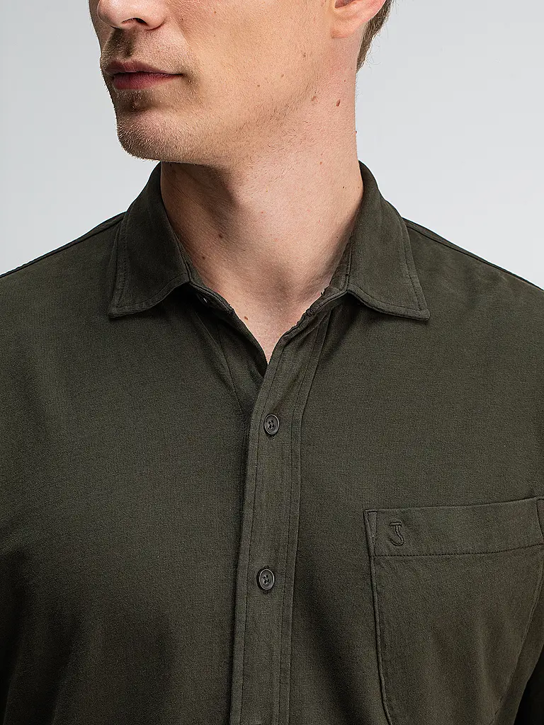 BUTCHER OF BLUE | Chemise coupe regular AIDAN | braun