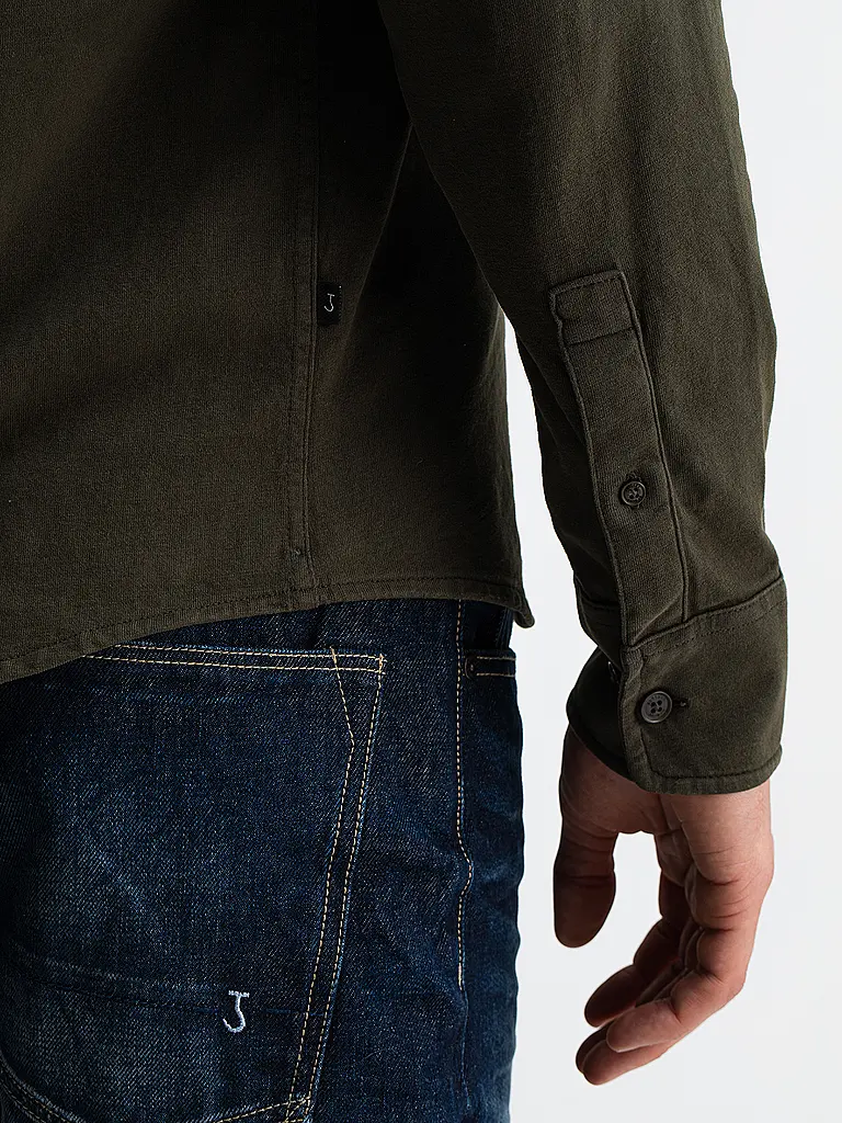 BUTCHER OF BLUE | Chemise coupe regular AIDAN | braun
