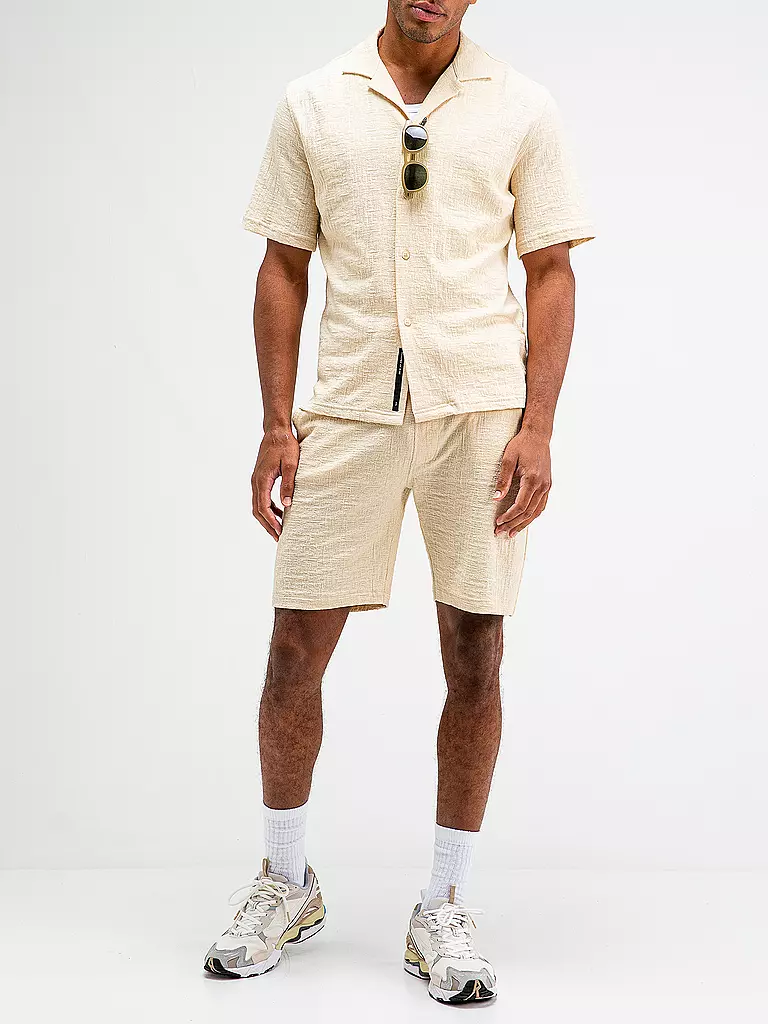 BUTCHER OF BLUE | Chemise coupe regular | Beige