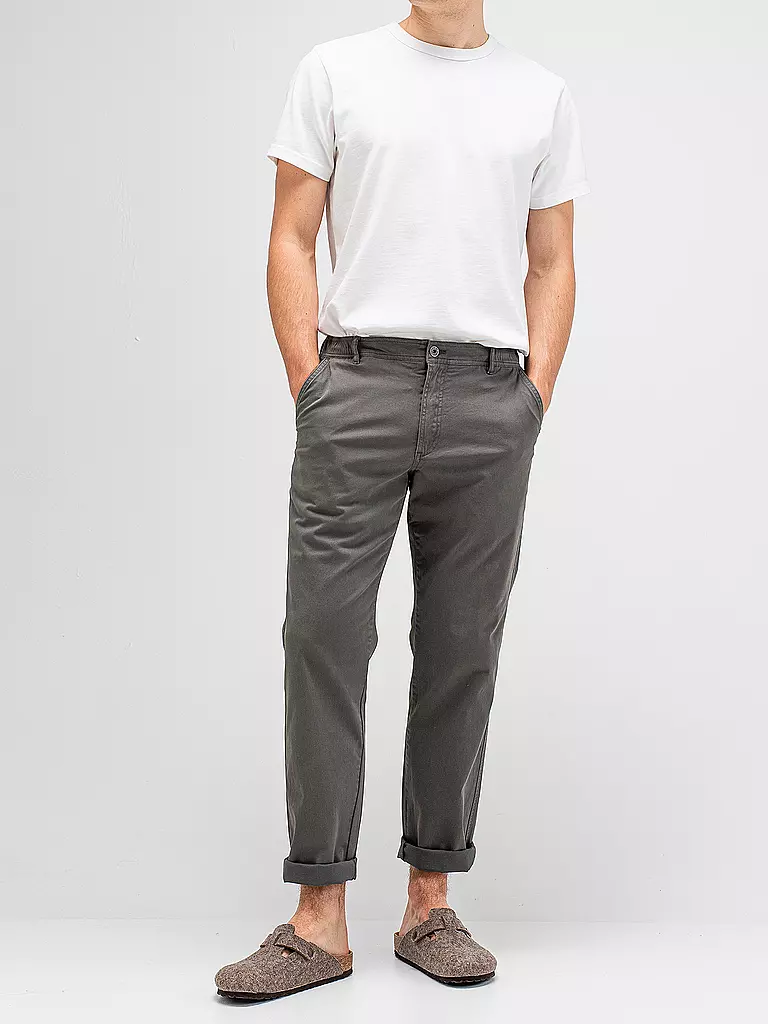 BUTCHER OF BLUE | Chino MARVIN Coupe Slim | grau
