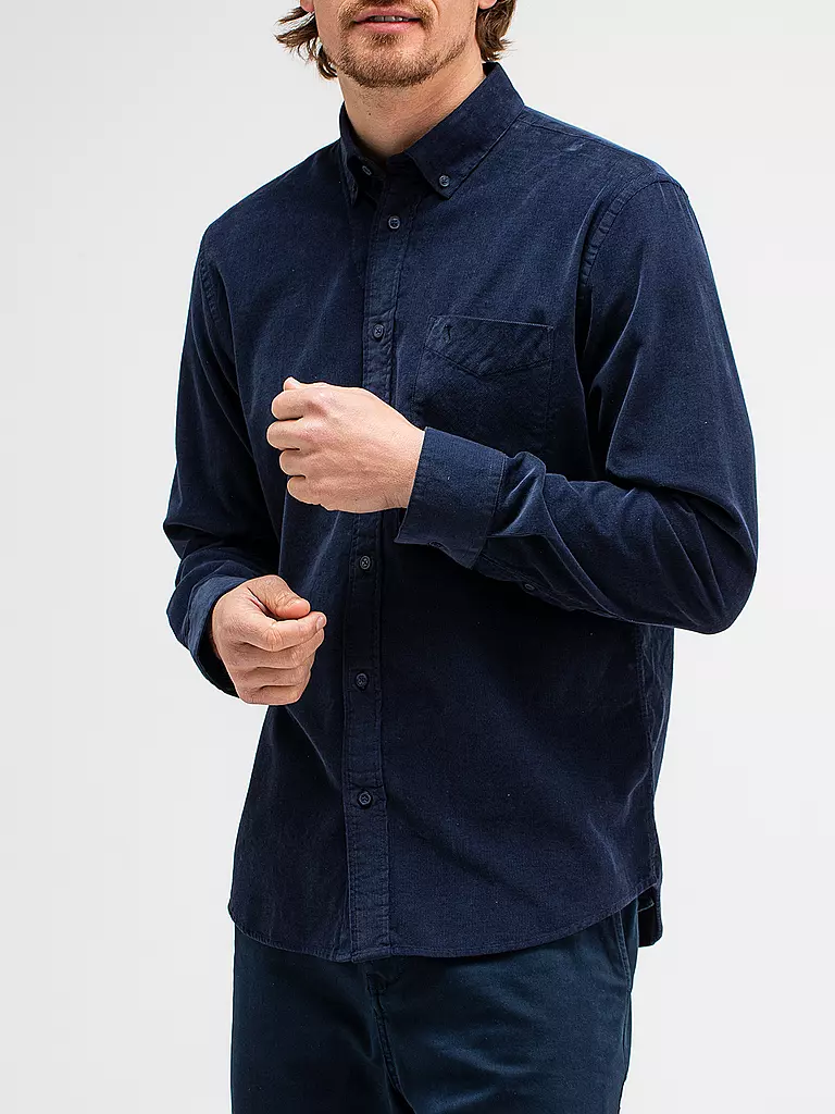 BUTCHER OF BLUE | Cordhemd ROBBY | Bleu