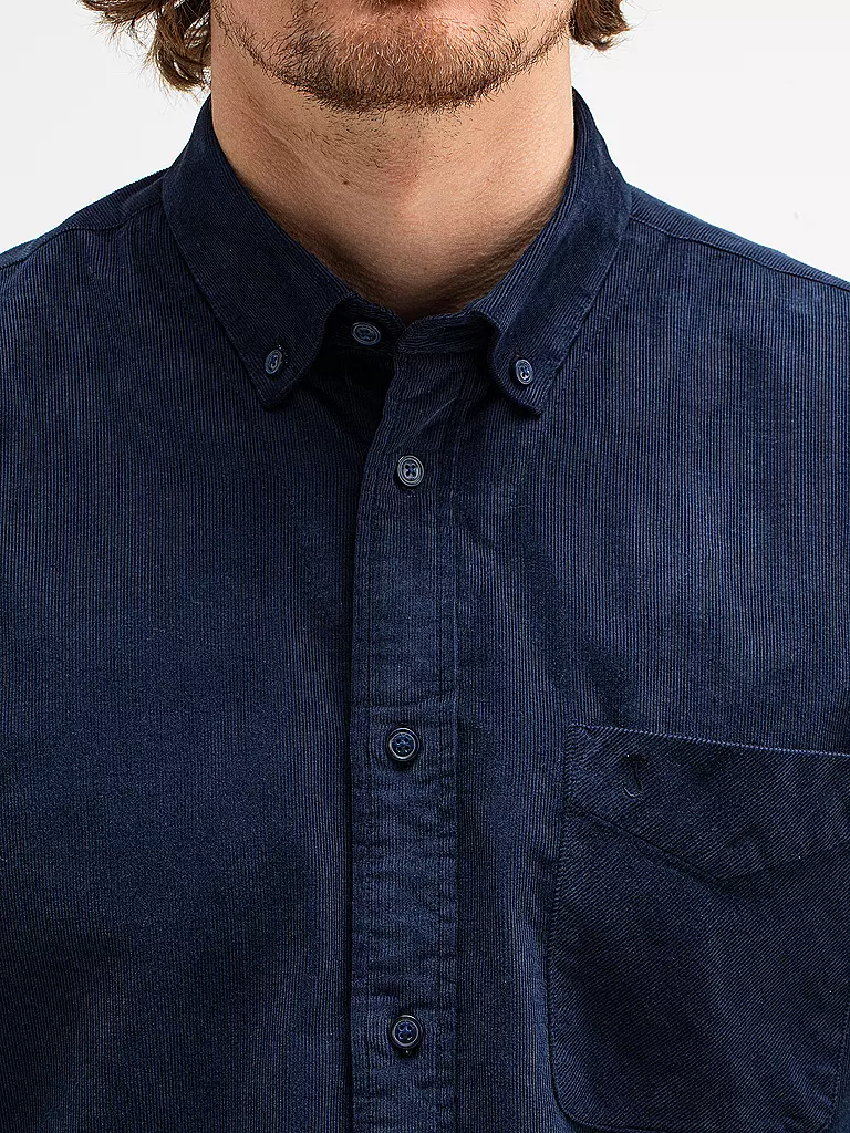 BUTCHER OF BLUE | Cordhemd ROBBY | Bleu