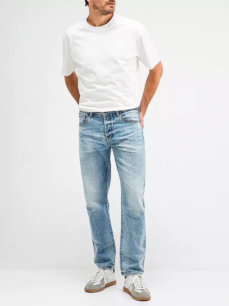 BUTCHER OF BLUE | Jeans coupe droite STOCKTON REDDING LT | blau