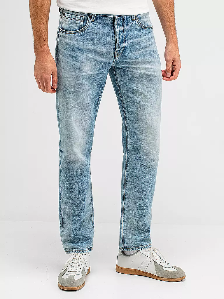 BUTCHER OF BLUE | Jeans coupe droite STOCKTON REDDING LT | 