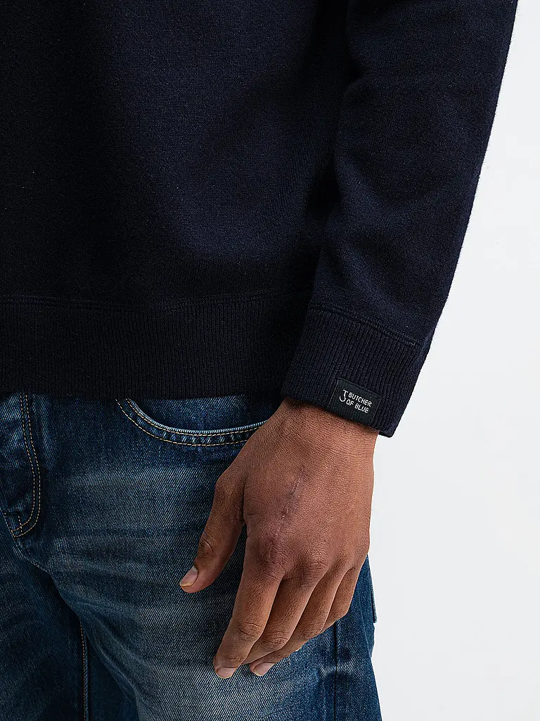 BUTCHER OF BLUE | Pullover CLIFDEN | Bleu