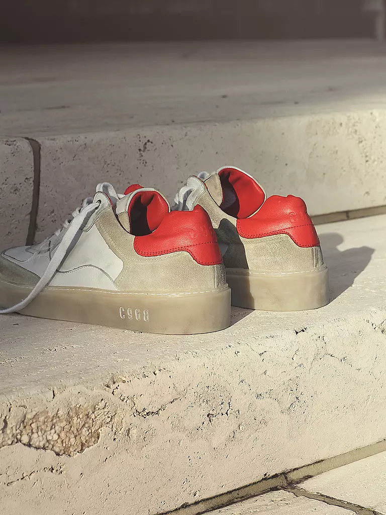 C968 | Sneaker JAMES DAYTONA | Rouge