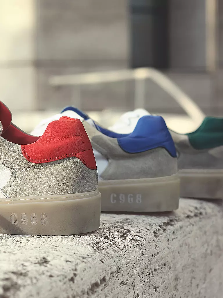 C968 | Sneaker JAMES DAYTONA | Rouge