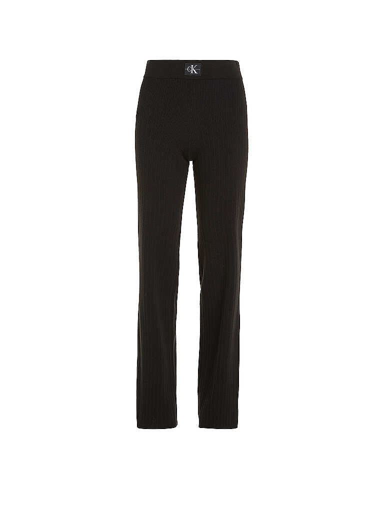 Pantalon coupe évasée noir L