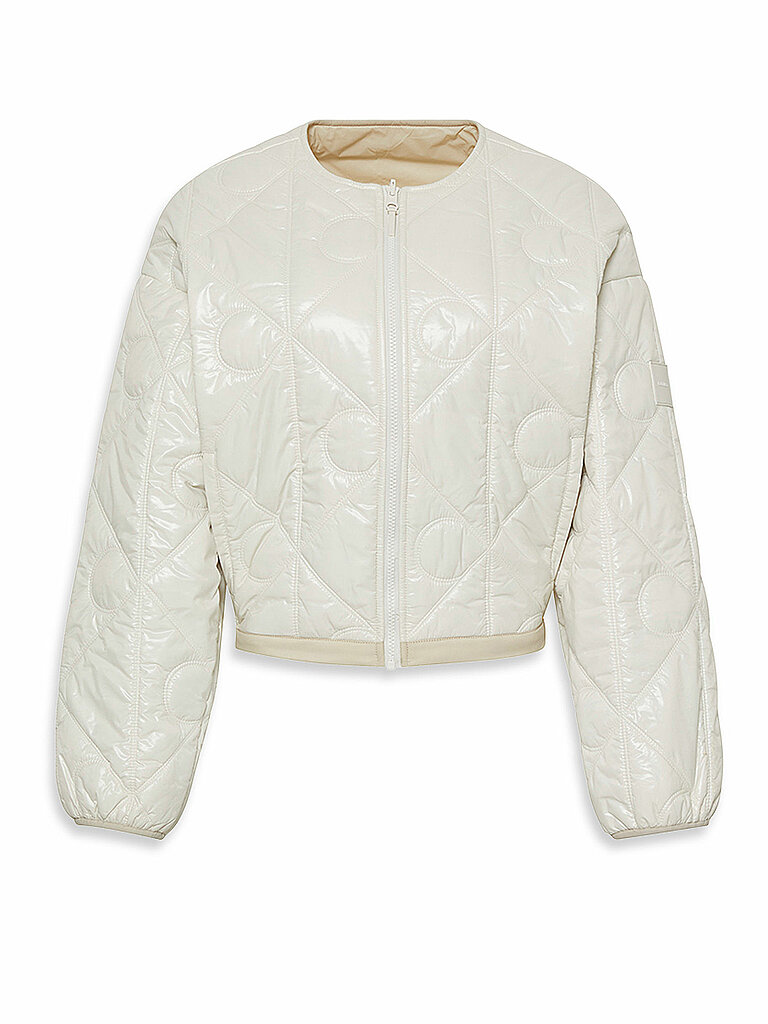 Veste matelassée légère crème M