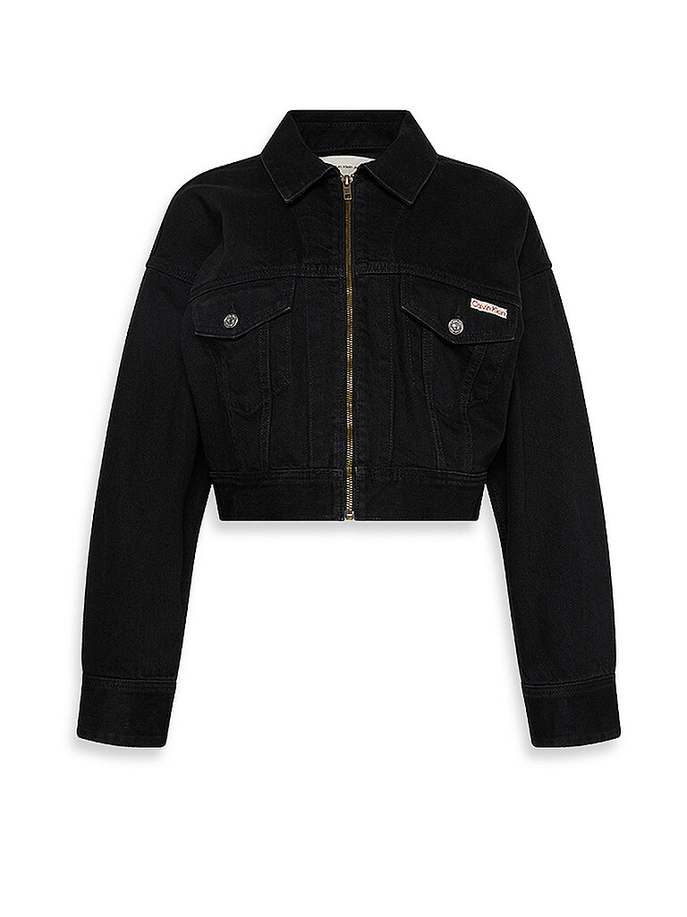 Veste en jean noir XXS