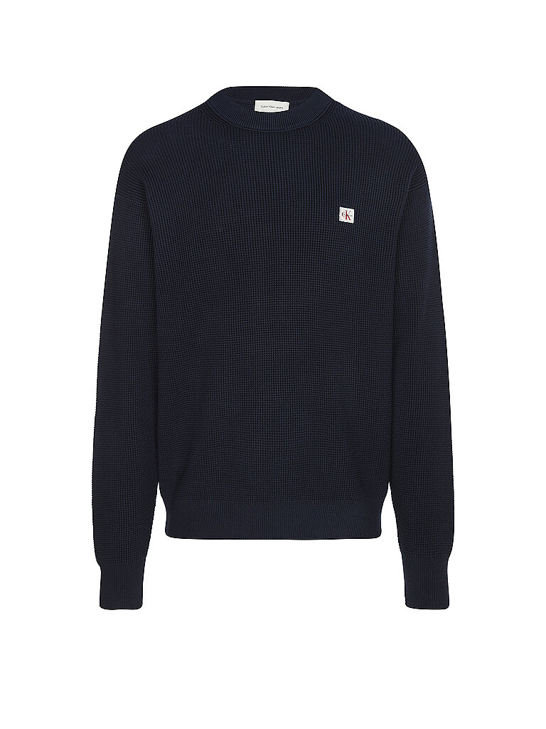 Calvin Klein Pull bleu marine L