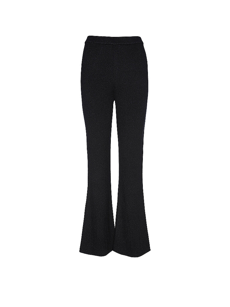 Nom du produit: Pantalon Coupe Évasée bleu marine L