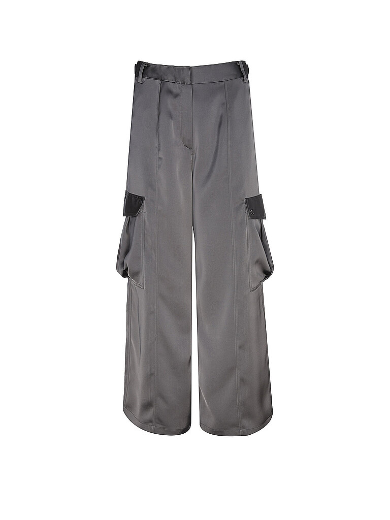 Pantalon cargo gris 29