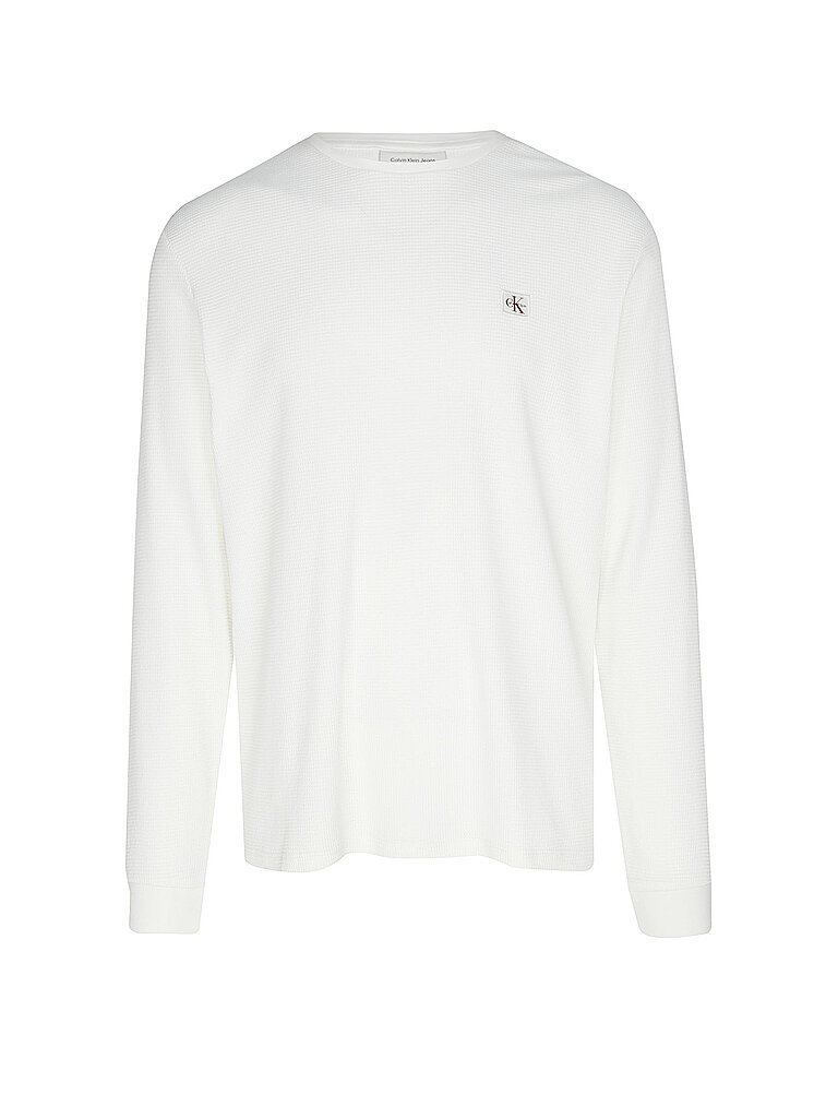 T-shirt à manches longues blanc S