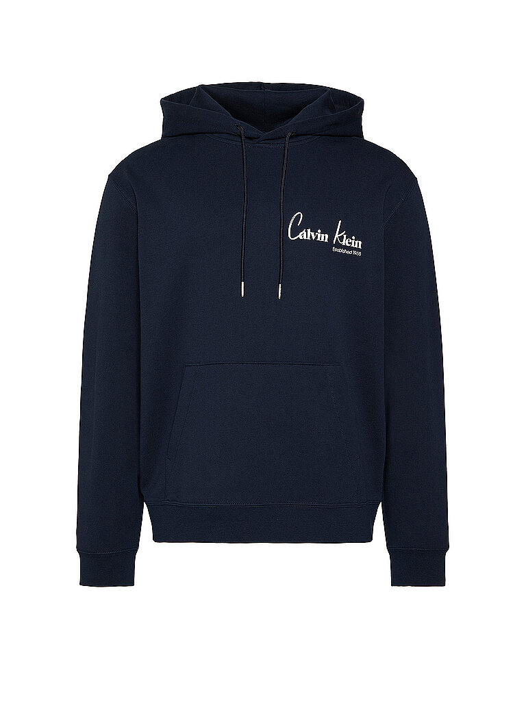 Sweat à capuche - Hoodie bleu marine L
