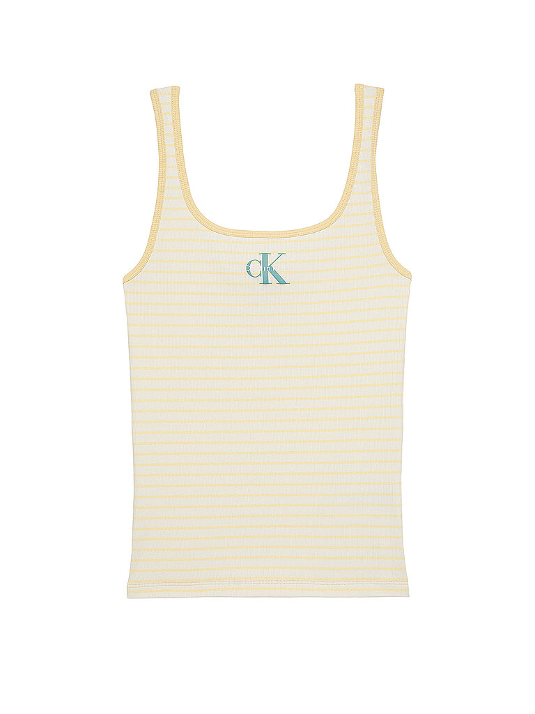 Calvin Klein Top jaune L