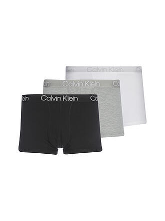 CALVIN KLEIN | Lot de 3 slips noir, gris, blanc