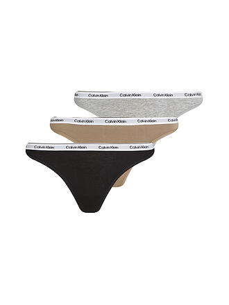 CALVIN KLEIN | String lot de 3 multi