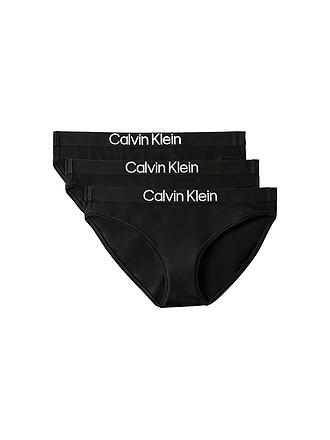 CALVIN KLEIN | Slip Lot de 3 noir