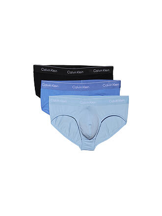 CALVIN KLEIN | Slip, lot de 3, bleu