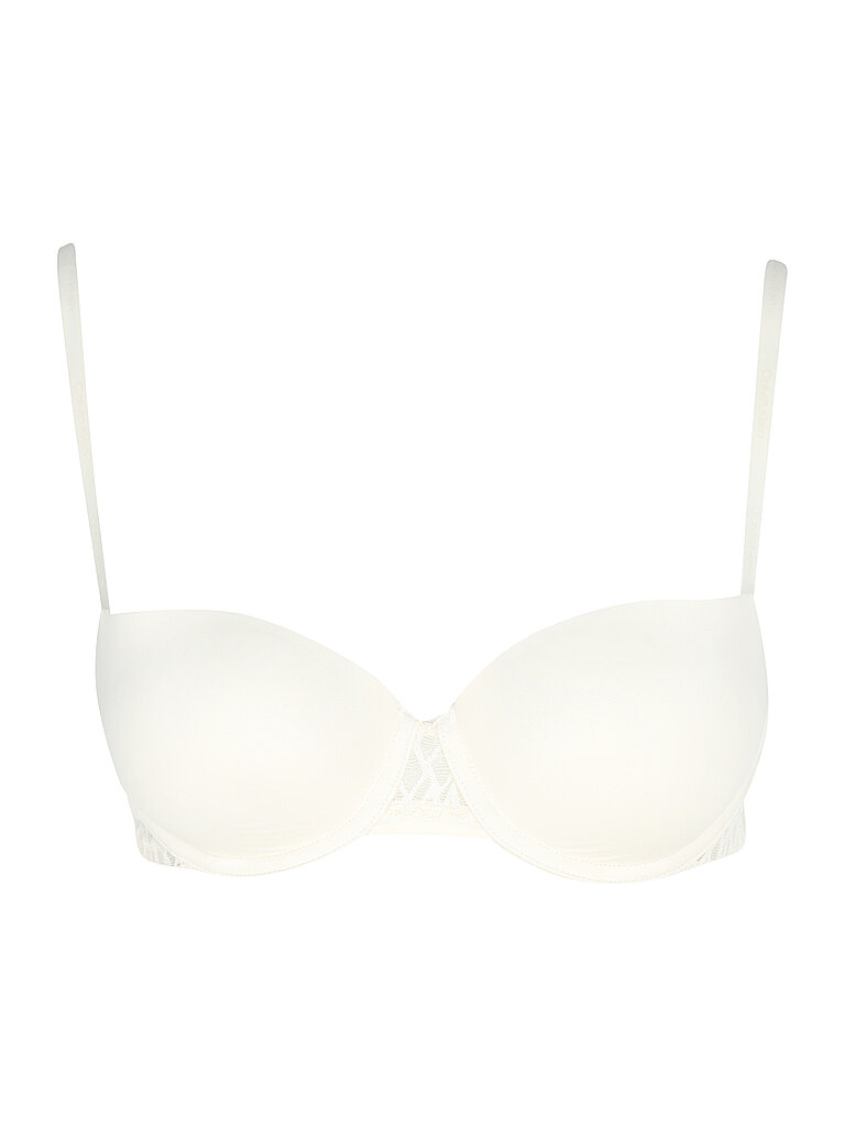 Soutien-gorge doublé blanc crème 32A