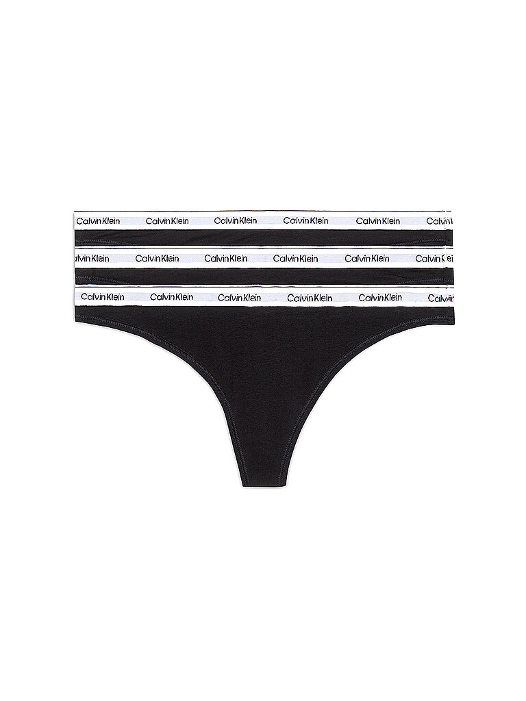 String lot de 3 noir noir M